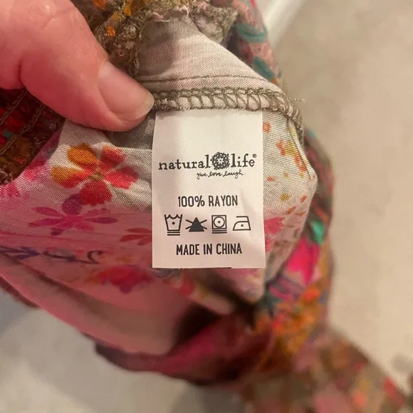 NATURAL LIFE Colorful Bohemian Jumpsuit - Picture 5 of 5